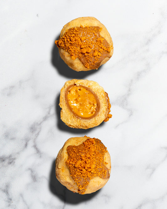 6 Biscoff Scotch Eggs