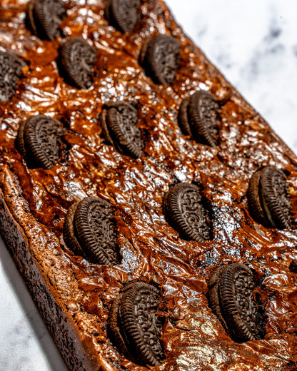 Oreo Brownie Slab