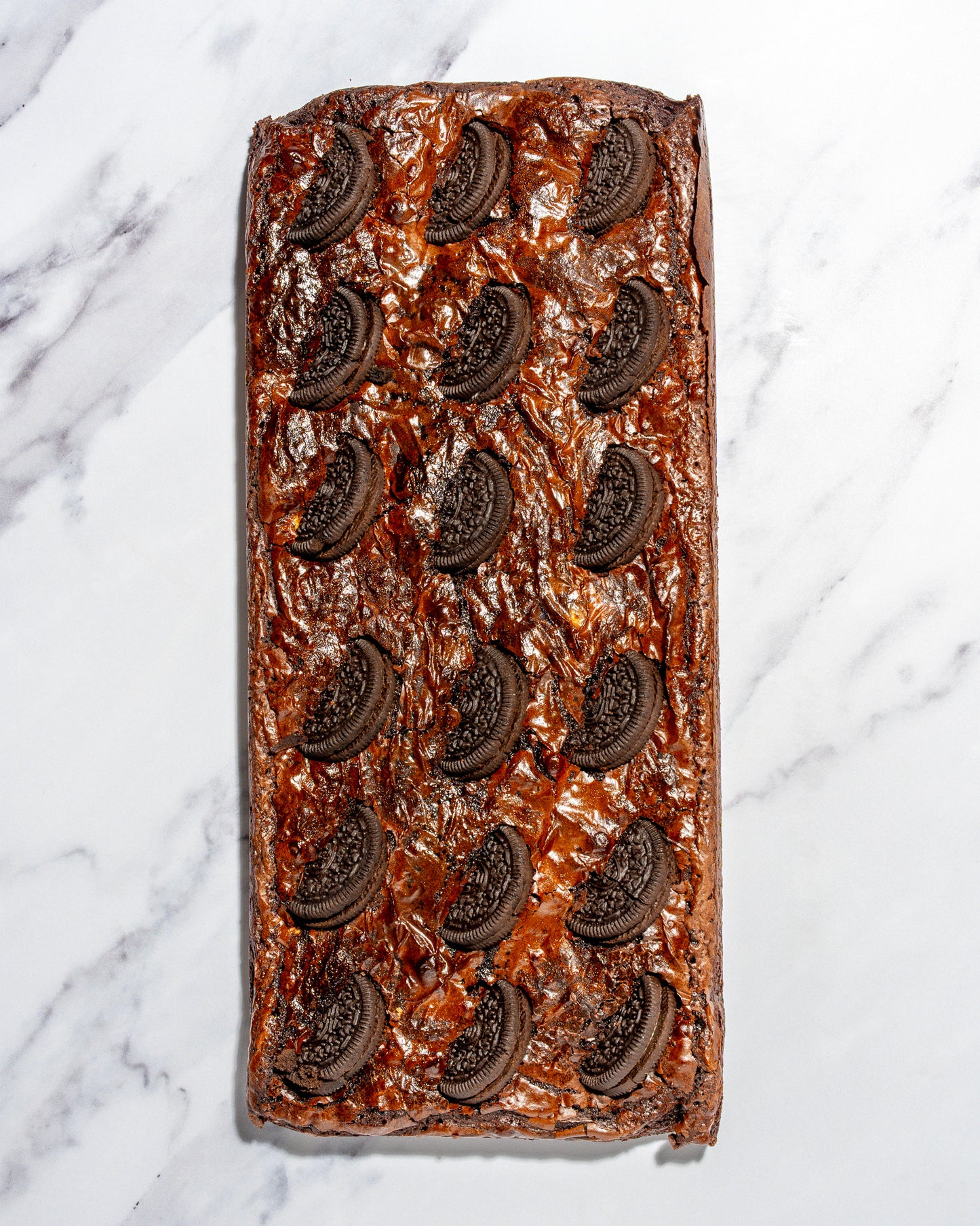 Oreo Brownie Slab