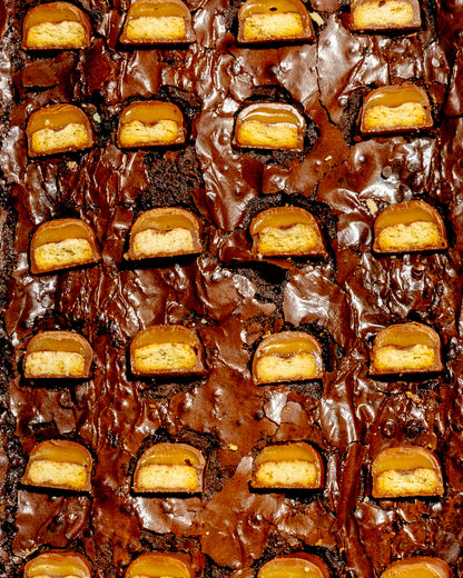 Twix Brownie Slab