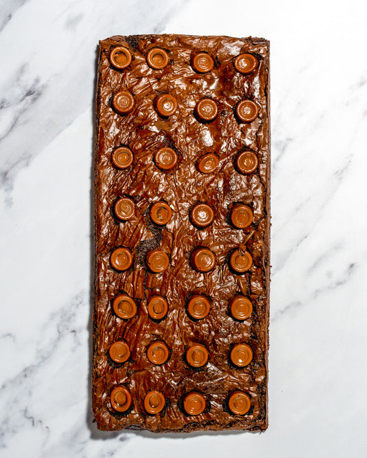 Rolo Brownie Slab