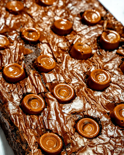 Rolo Brownie Slab