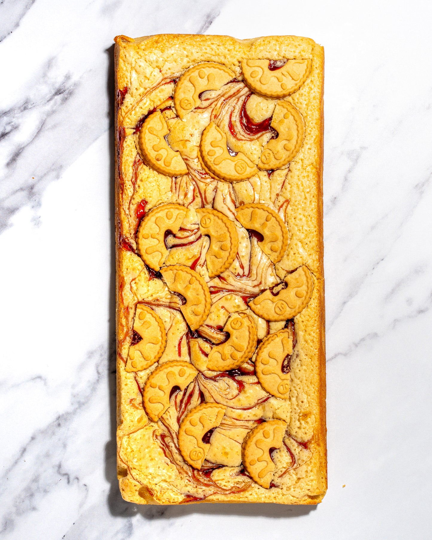 Jammy Dodger Blondie Slab