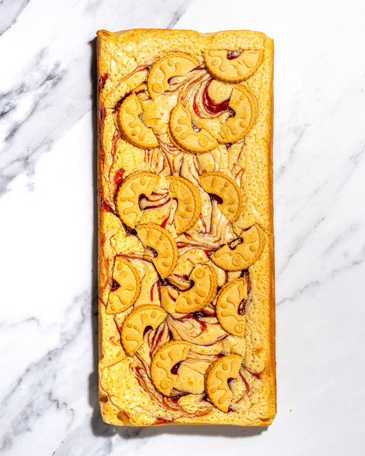 Jammy Dodger Blondie Slab