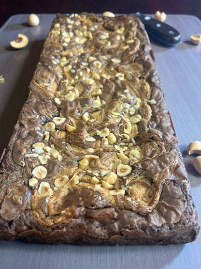 Hazelnut Bueno Swirl Brownie