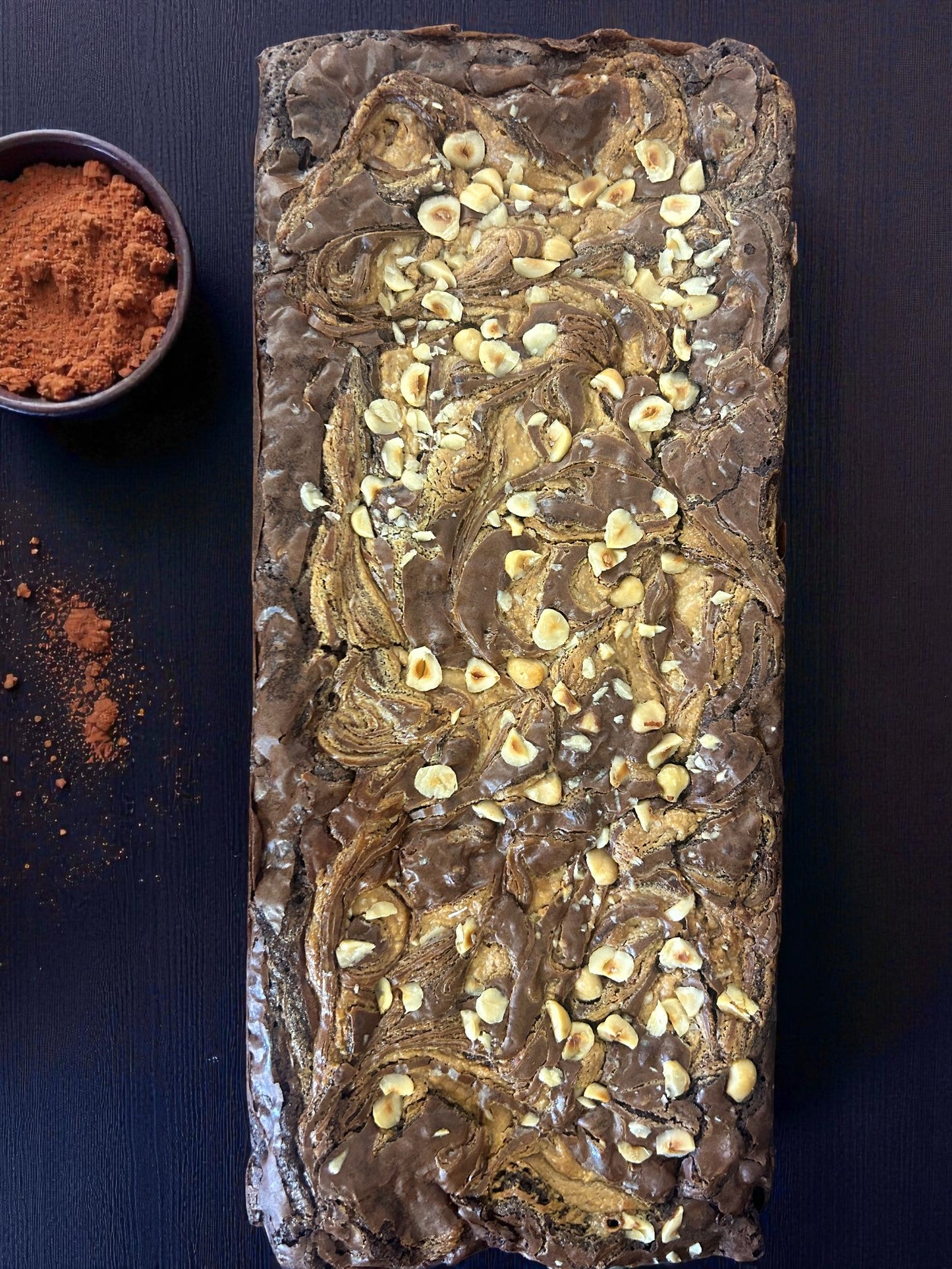 Hazelnut Bueno Swirl Brownie