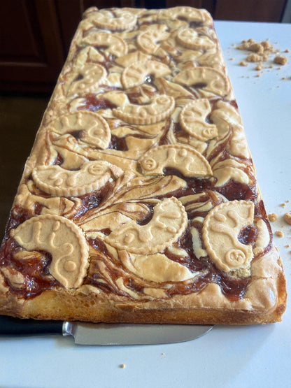 Jammy Dodger Blondie Slab