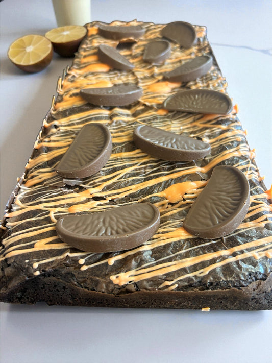 Terry's Chocolate Orange Brownie