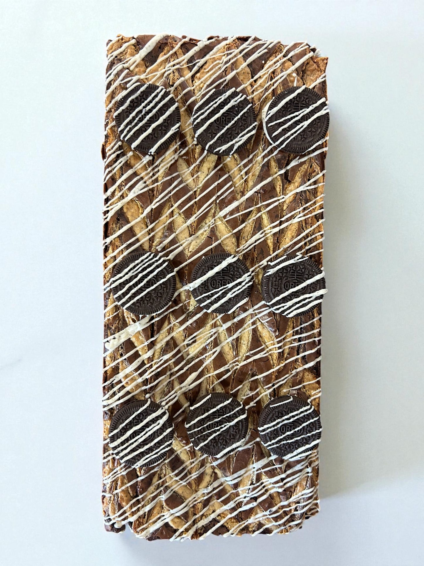 Oreo Cookies & Cream Brownie