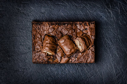 Twix brownie for home delivery by The Curious Brownie Company