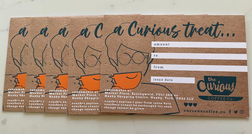 Curious Coffee Co - £20 Gift Voucher