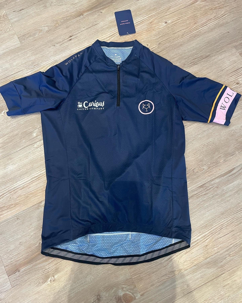 Mens Curious Coffee Cycling Jersey